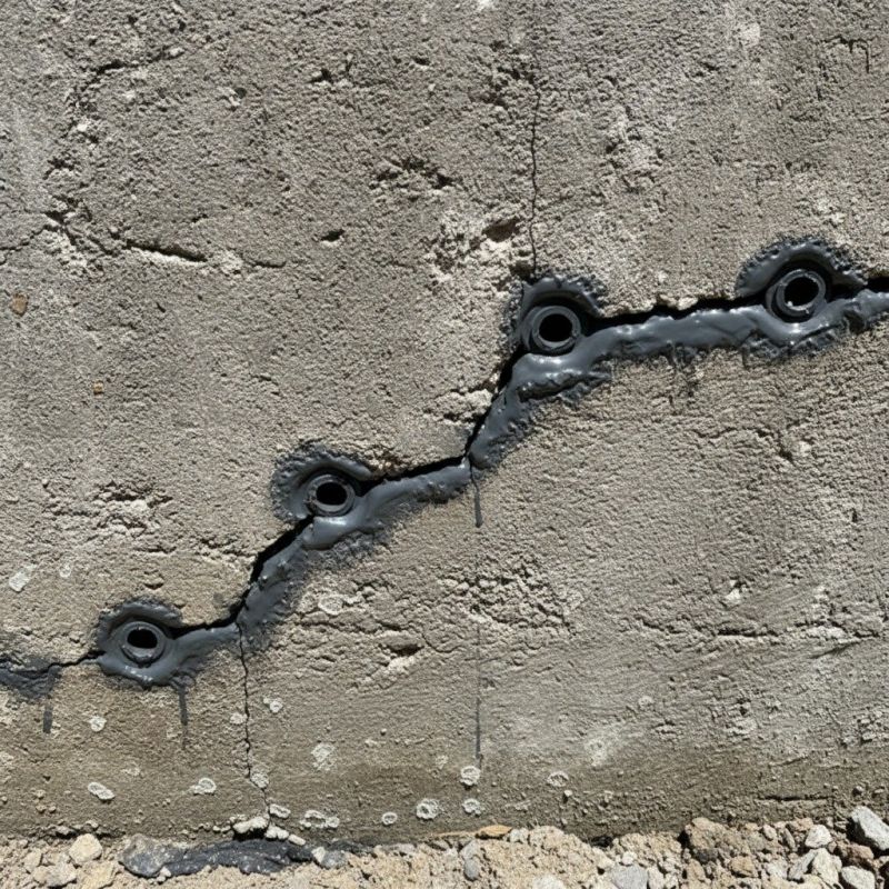 Basement Crack Repair in Hyannis, MA