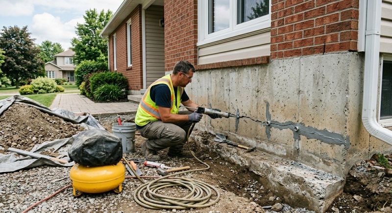 Basement Foundation Repair in Falmouth, MA