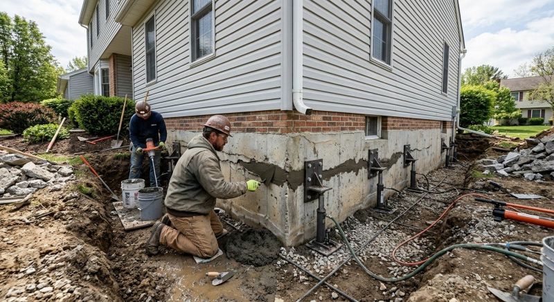 Basement Foundation Repair in Wareham, MA