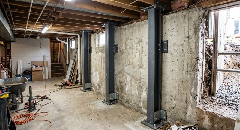 Basement Stabilization in Hyannis, MA