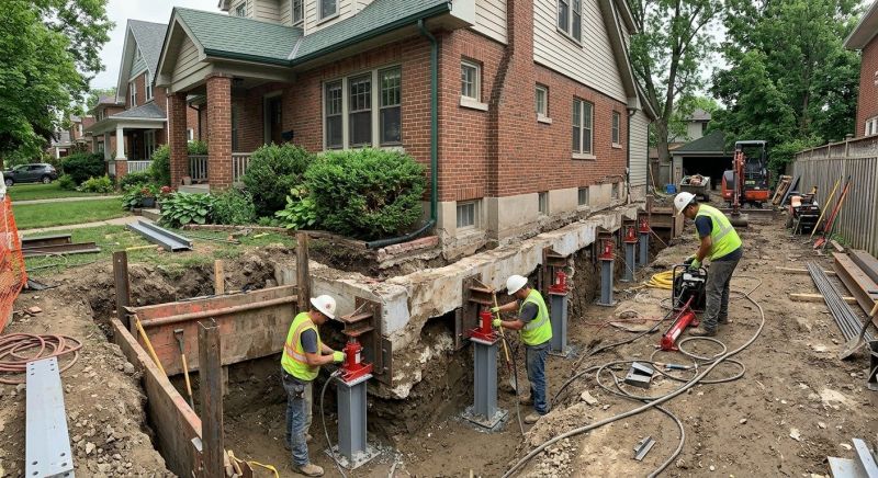 Basement Underpinning in Hyannis, MA