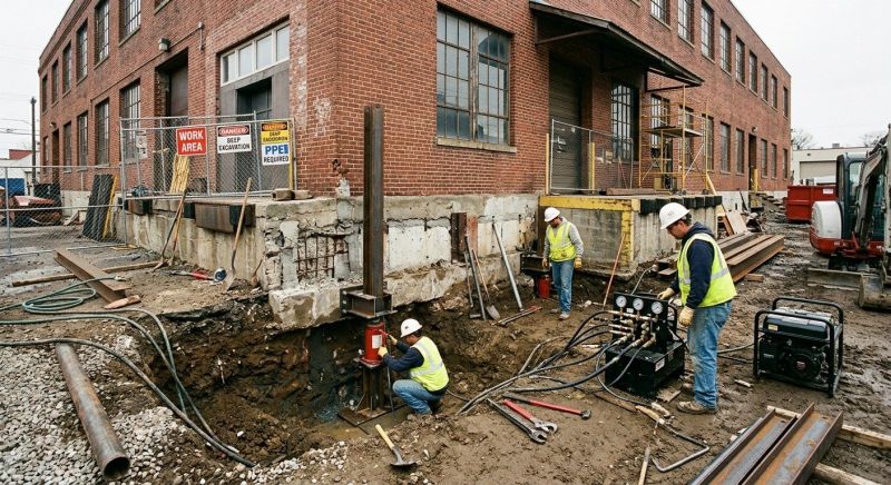Building Foundation Repair in Brewster, MA