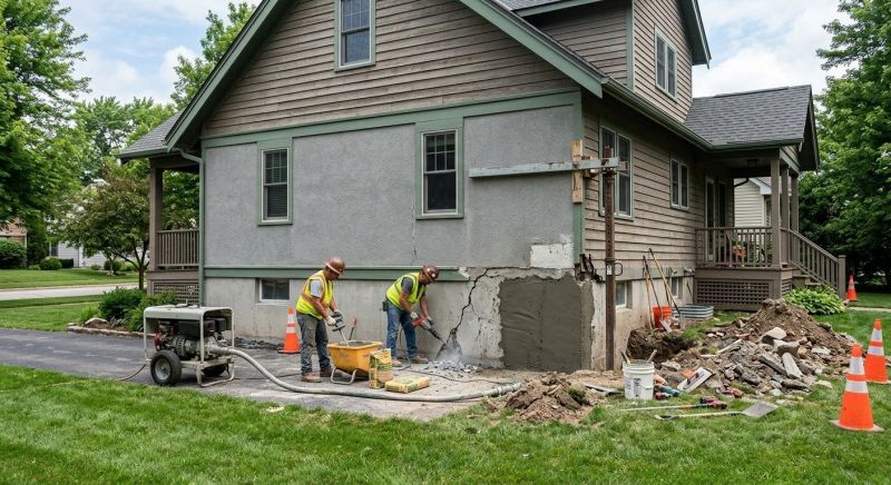 Building Foundation Repair in Edgartown, MA