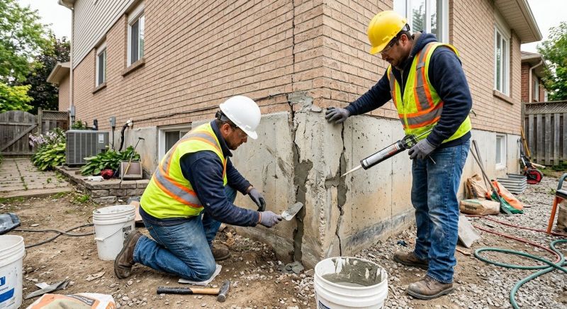 Building Foundation Repair in Marion, MA