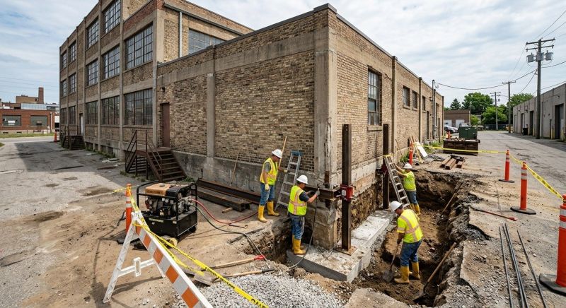 Building Foundation Repair in Marstons Mills, MA
