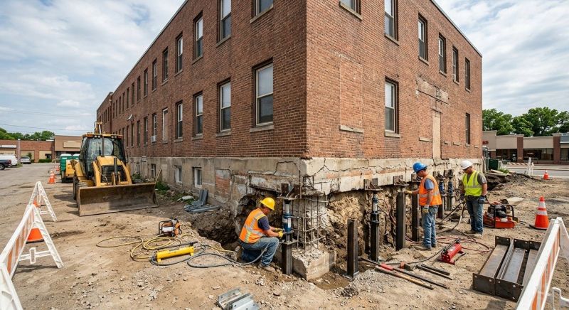 Commercial Foundation Repair in Hyannis, MA