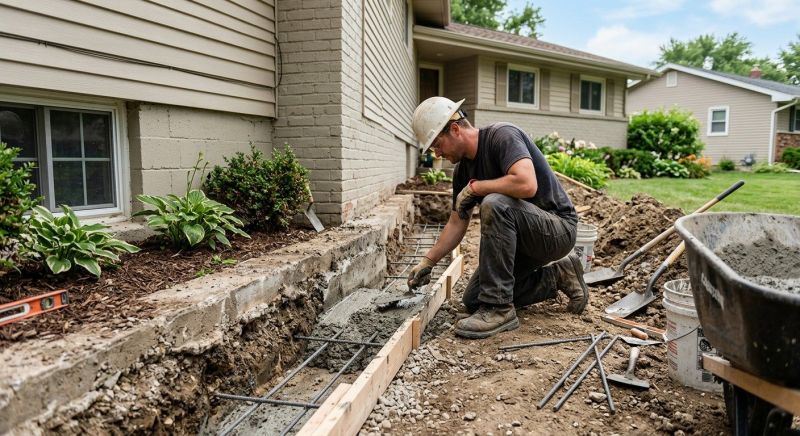 Concrete Foundation Repair in Sandwich, MA