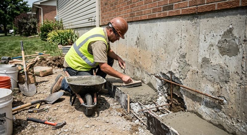 Concrete Foundation Repair in Wareham, MA