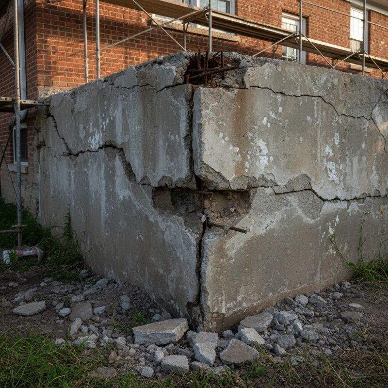 Cracked Foundation Repair in East Falmouth, MA