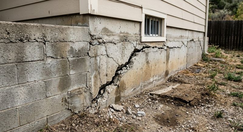 Cracked Foundation Repair in East Falmouth, MA