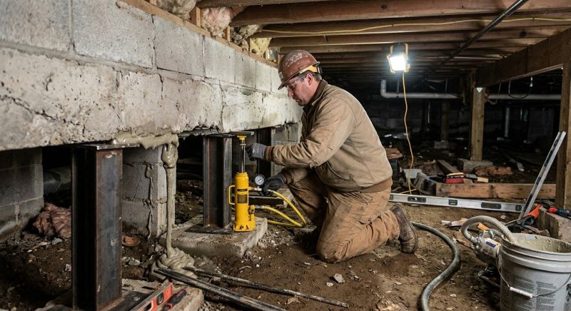Crawlspace Foundation Repair in North Falmouth, MA
