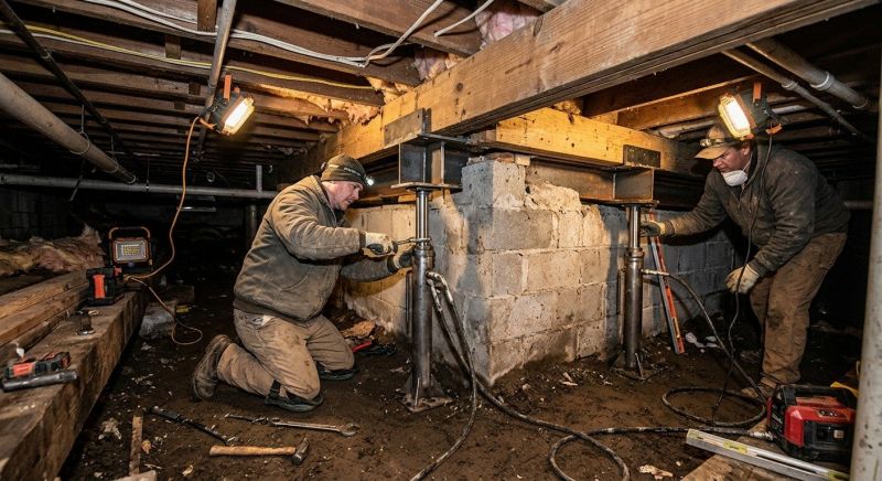 Emergency Foundation Repair in Hyannis, MA