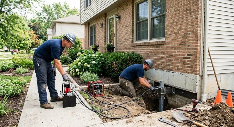 Foundation Jacking in Buzzards Bay, MA