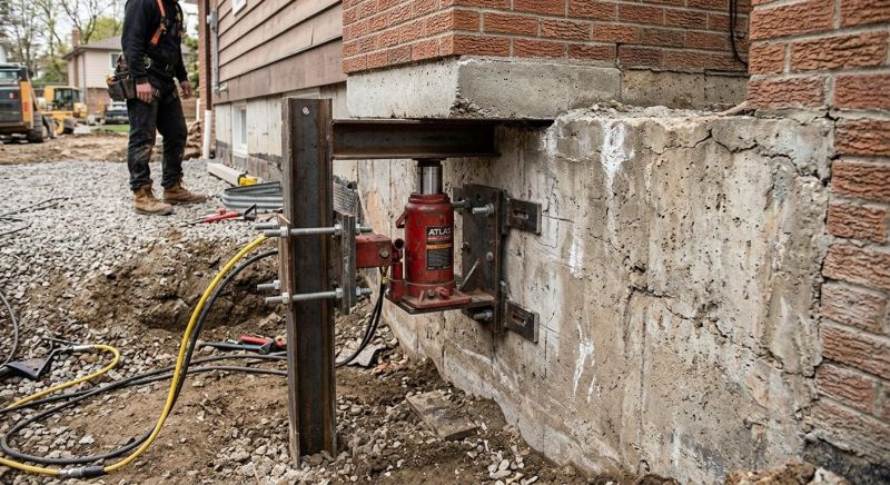 Foundation Jacking in Harwich, MA