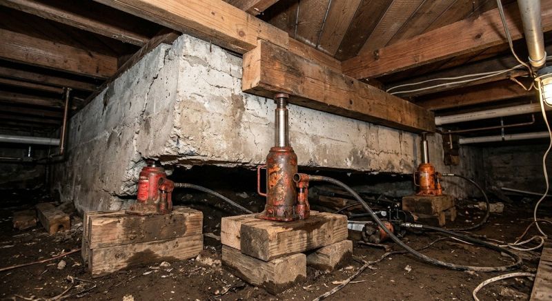 Foundation Jacking in West Yarmouth, MA
