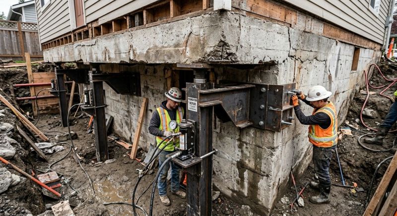 Foundation Lifting in Brewster, MA