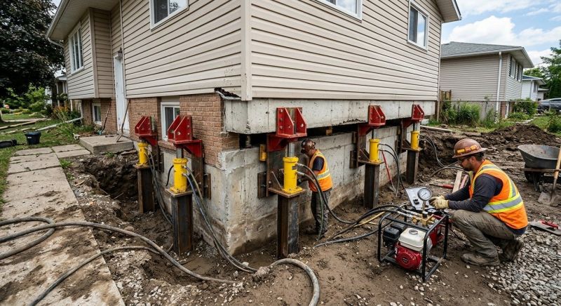 Foundation Lifting in Falmouth, MA