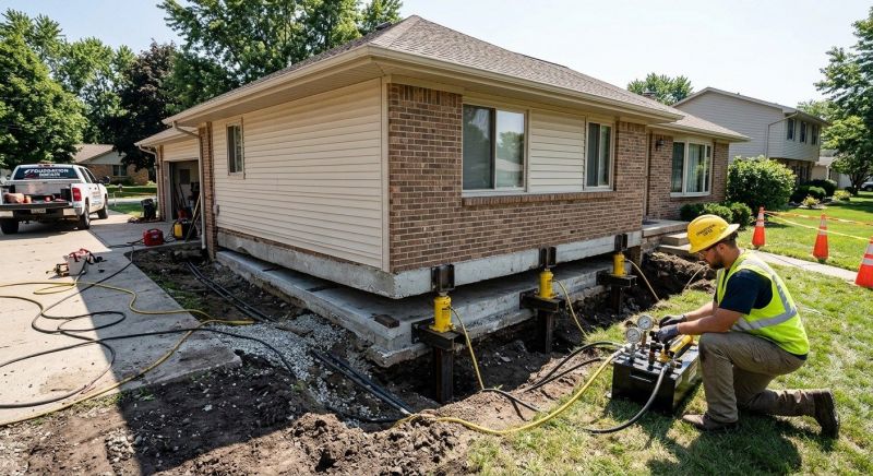 Foundation Lifting in Harwich, MA