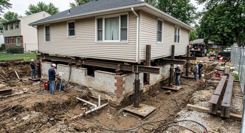 Foundation Lifting in Wareham, MA