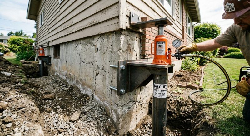 Foundation Lifting in Wellfleet, MA