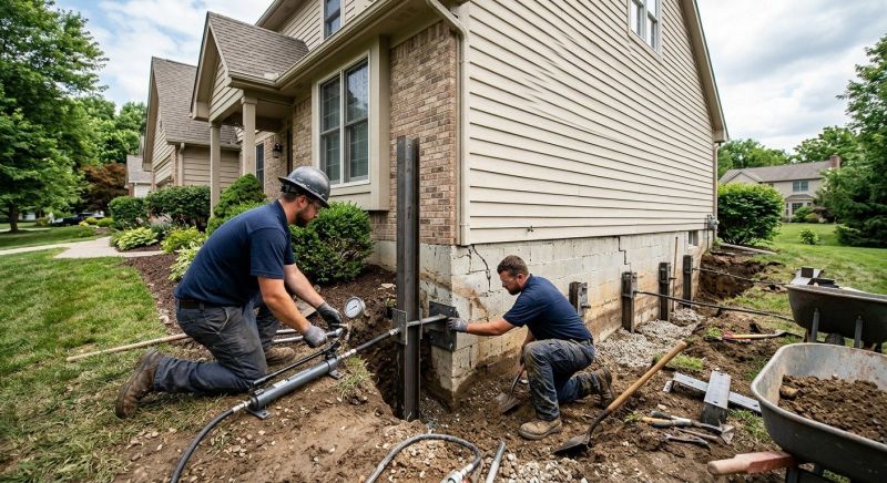 Foundation Pier Repair in Hyannis, MA