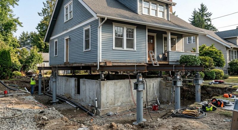 Foundation Raising in Falmouth, MA