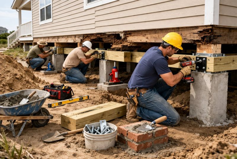 Foundation Raising in Marstons Mills, MA