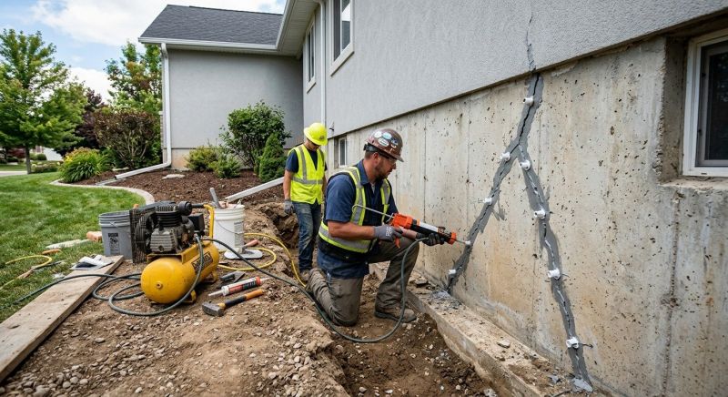 Foundation Repair in Buzzards Bay, MA