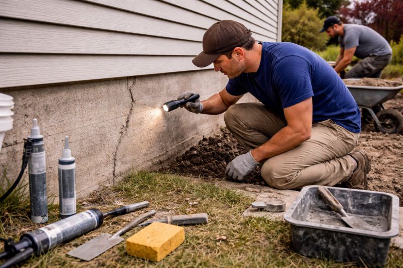 Foundation Repair in Marstons Mills, MA