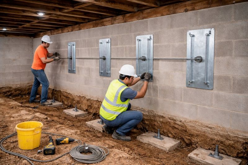 Foundation Stabilizing in Brewster, MA