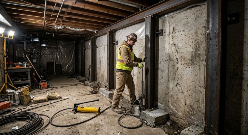 Foundation Stabilizing in Edgartown, MA