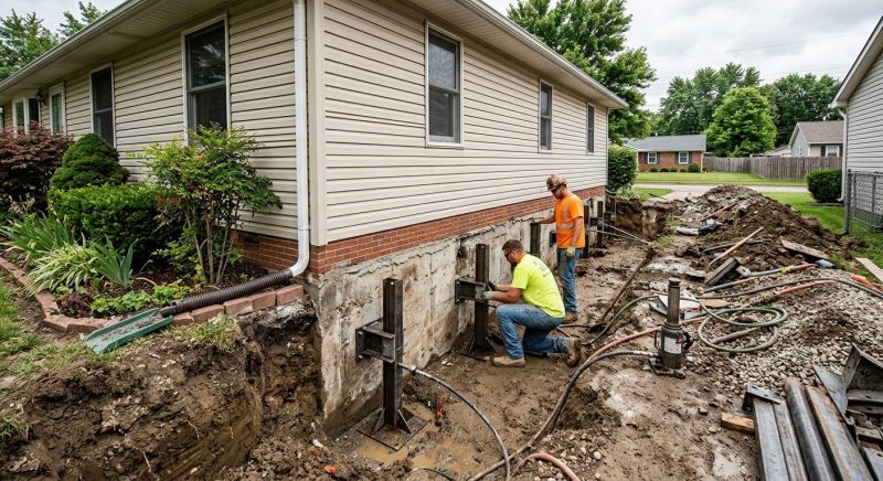 Foundation Stabilizing in Marion, MA