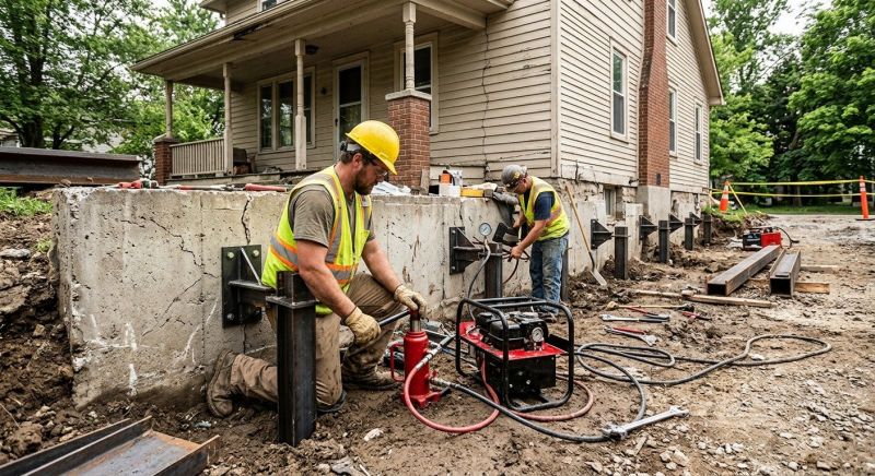 Foundation Stabilizing in Marstons Mills, MA