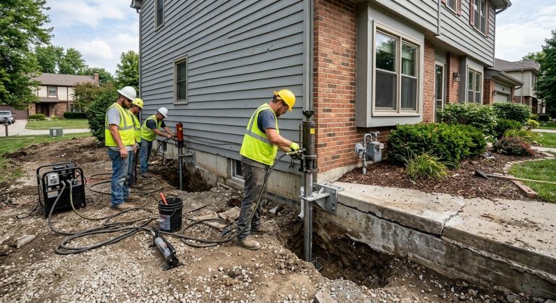 Foundation Stabilizing in North Falmouth, MA