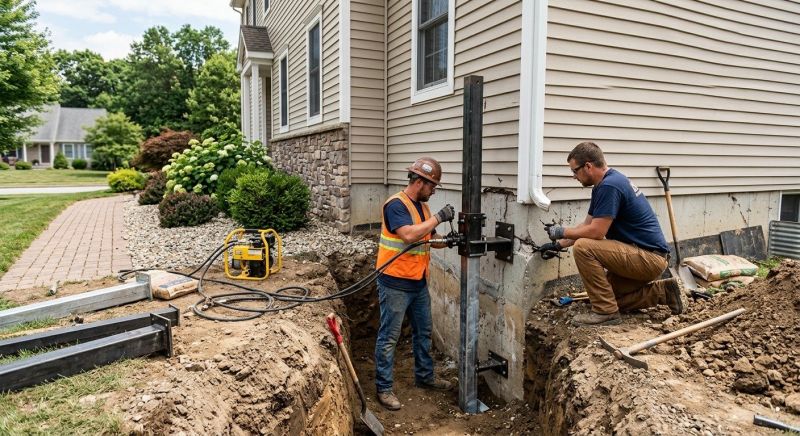 Foundation Stabilizing in North Falmouth, MA