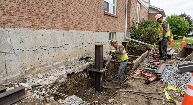 Foundation Structural Repair in North Falmouth, MA