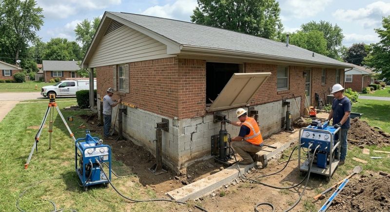 Home Foundation Leveling in Mashpee, MA