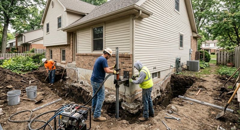 Home Foundation Repair in Cotuit, MA