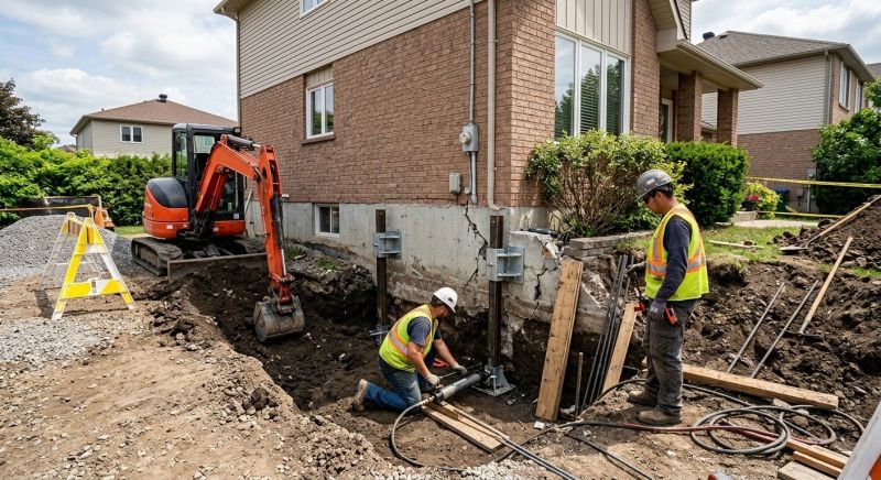 House Foundation Repair in Marion, MA