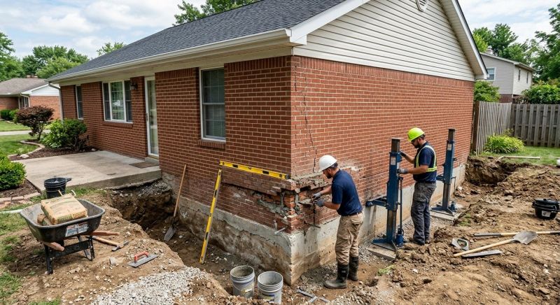 House Foundation Repair in North Falmouth, MA
