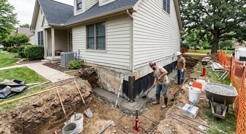 House Foundation Repair in Sandwich, MA