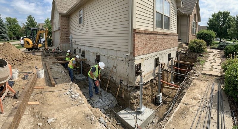House Underpinning in Hyannis, MA