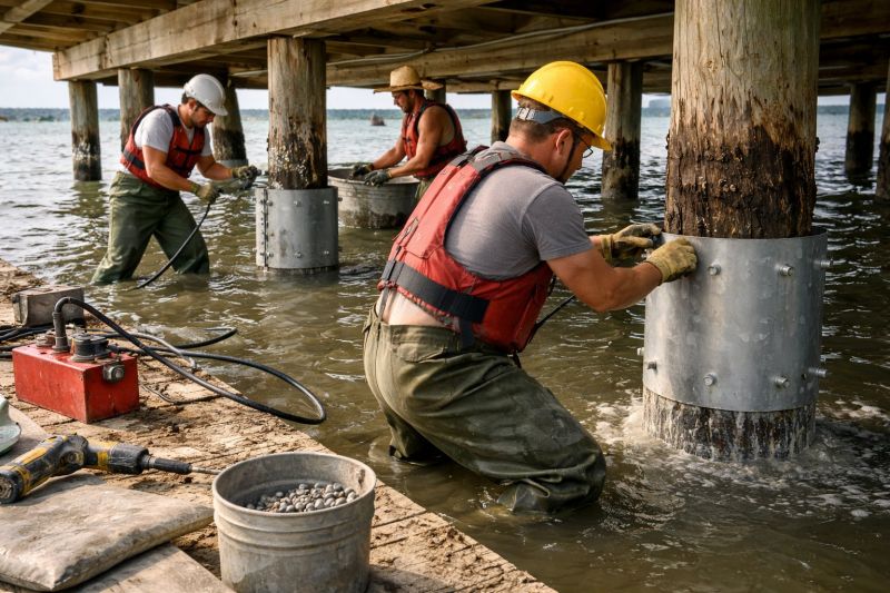 Piling Repair in Hyannis, MA