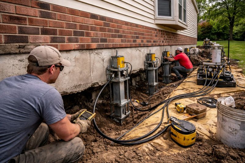 Settling Foundation Service in Eastham, MA