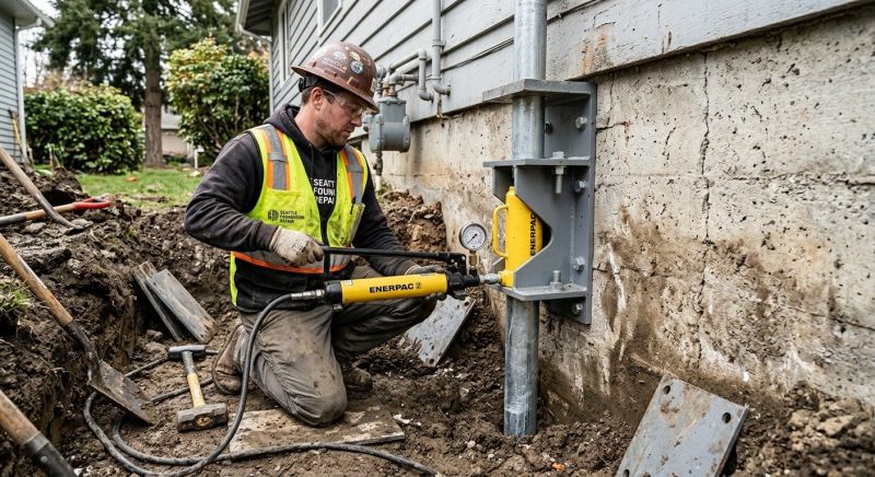 Settling Foundation Service in Eastham, MA