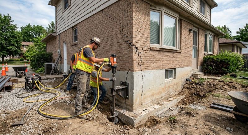 Settling Foundation Service in Hyannis, MA