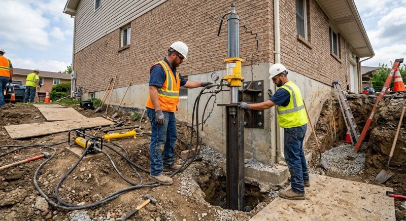 Settling Foundation Service in Hyannis, MA