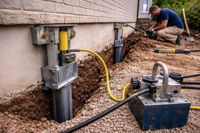 Sinking Foundation Repair in Brewster, MA