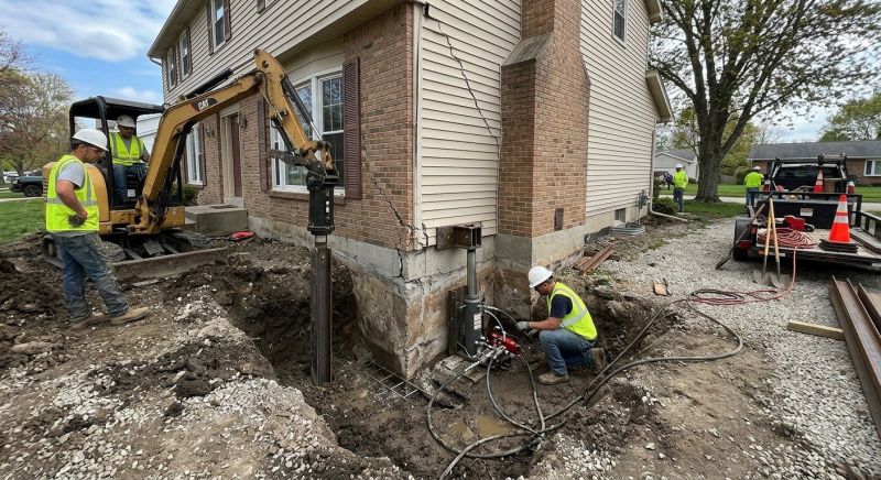 Sinking Foundation Repair in North Truro, MA