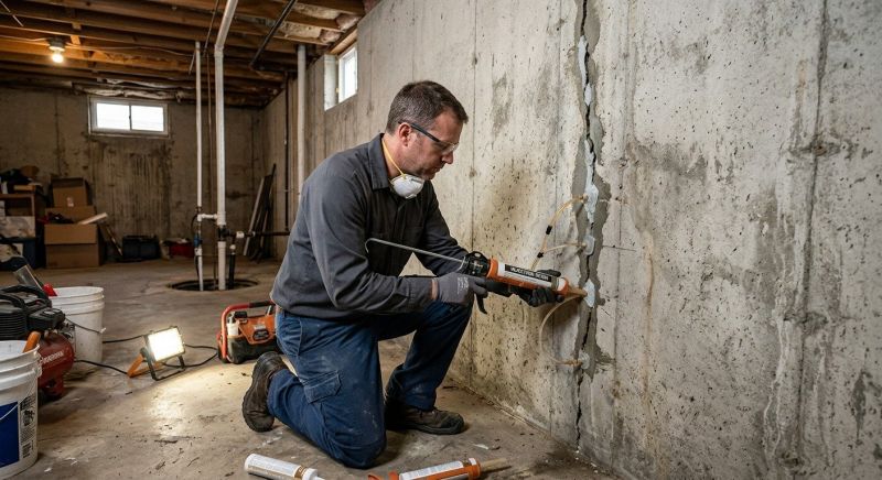 Structural Crack Repair in Hyannis, MA